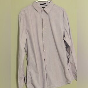 Purple Banana Republic dress shirt